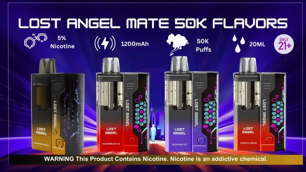 lost angel mate 50k flavors