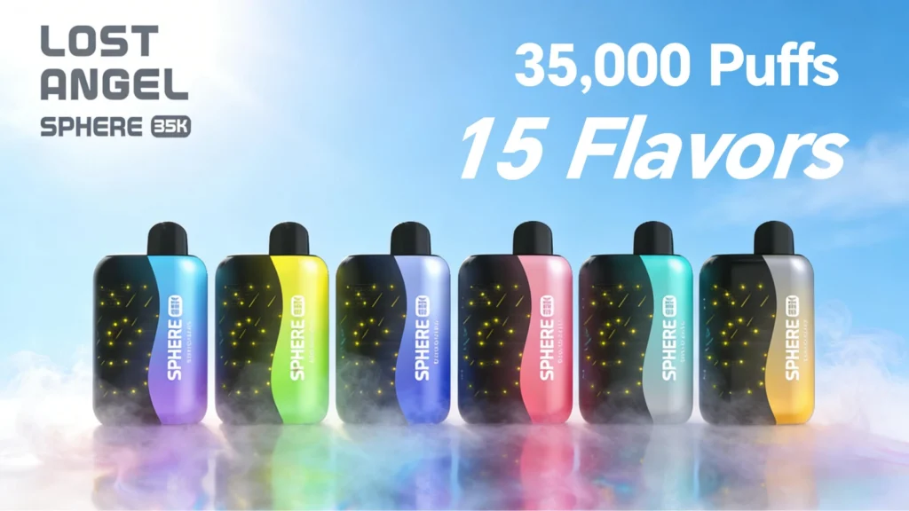 Best Lost Angle Vape Flavors Ranked - Lost Angel Sphere 35K Flavors